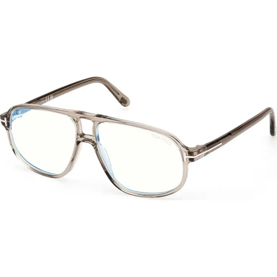 TOM FORD FT6082-B 051 Occhiali da Vista Uomo in Acetato Grigio