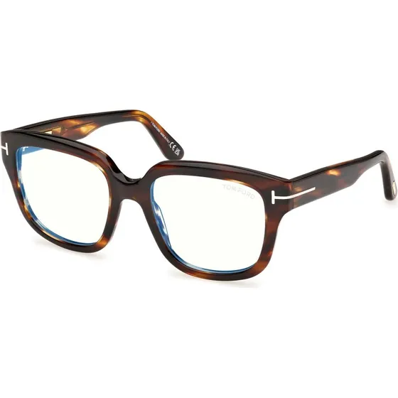 Tom Ford FT6094-B 055 Occhiali da Vista Donna Acetato Havana
