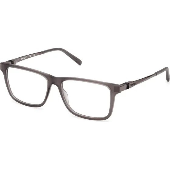 Timberland TB50080 020 Montatura da Vista Squadrata Grigia Uomo