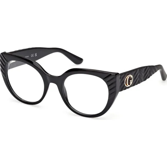 Guess GU50306 001 Montature da Vista Cat Eye Nere