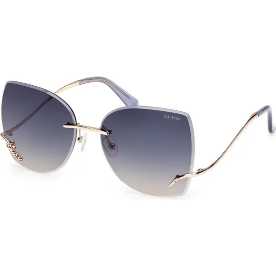 Guess GU00269 28B Occhiali da Sole Donna in Metallo Oro
