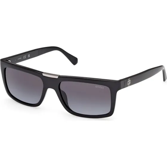Guess GU00274 01B Occhiali da Sole Squadrati Neri Uomo