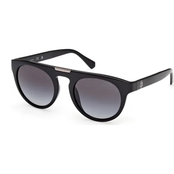 Guess GU00275 01B Occhiali da Sole Uomo Neri con Lenti Fumo