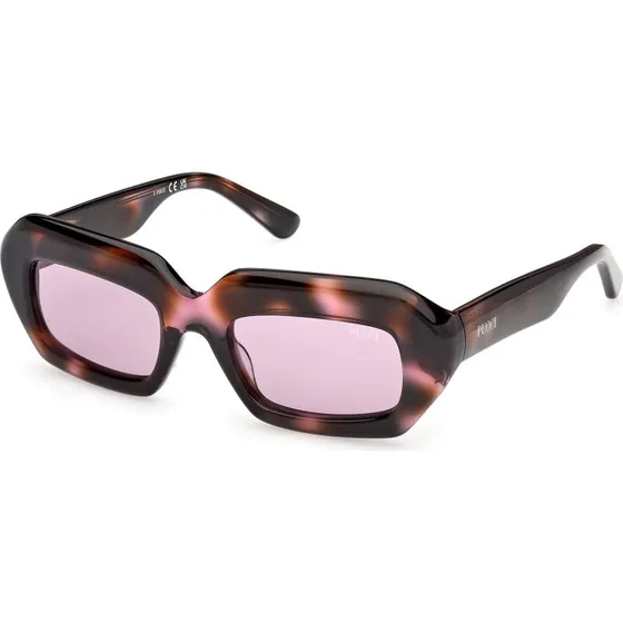 Emilio Pucci Occhiali da Sole EP0245 Havana Bordeaux Squadrati