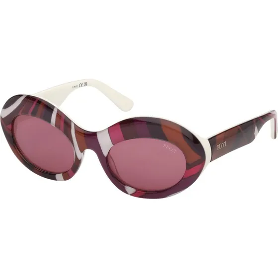Emilio Pucci Occhiali da Sole EP0246 Bordeaux Rotondi