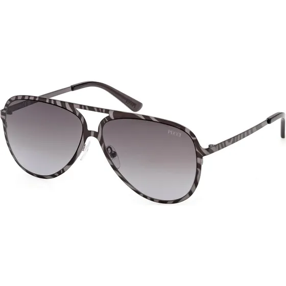 Emilio Pucci Occhiali da Sole Pilot EP0247 Nero Fumo