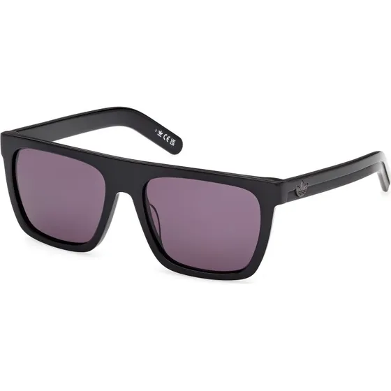 Adidas Occhiali da Sole Squadrati in Acetato Nero e Verde OR0140