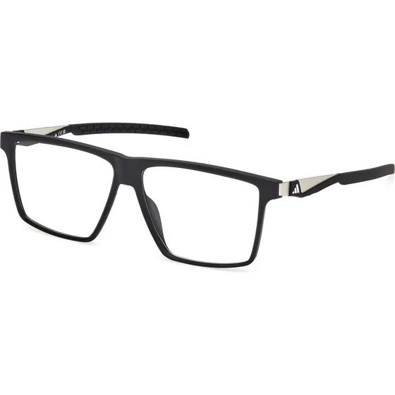 Adidas Sport SP5108 002 Occhiali da Vista Squadrati Neri Uomo