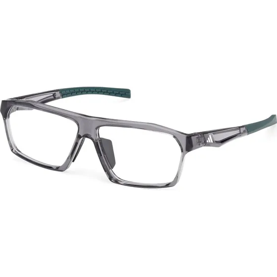 Adidas Sport SP5110 020 Occhiali da Vista Squadrati Grigio Uomo