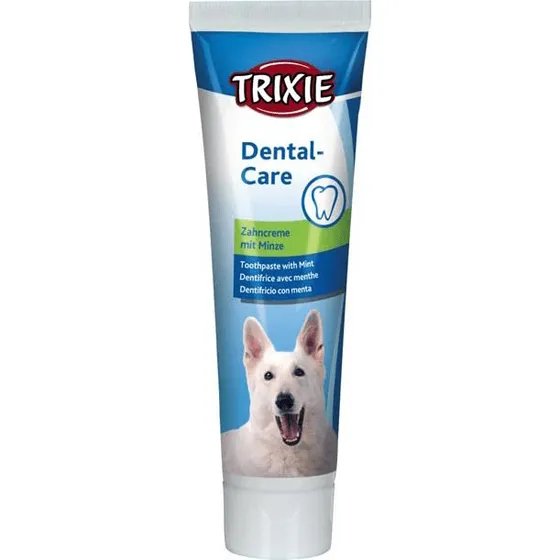Trixie Dentifricio in Pasta alla Menta 100g per Cani