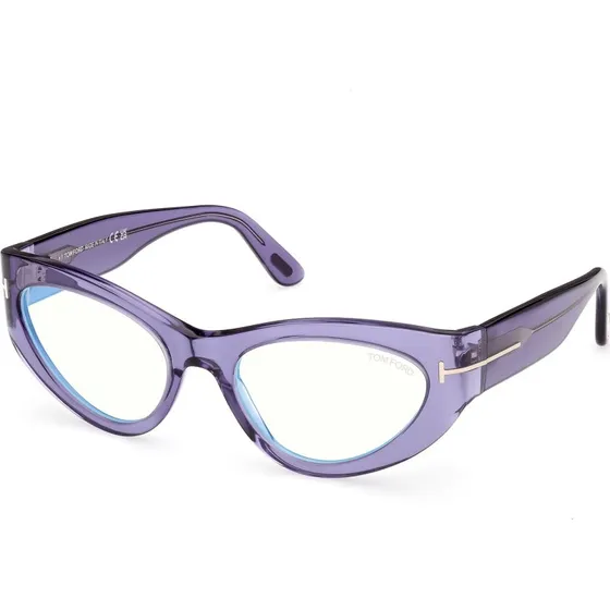 Tom Ford FT6134-B 081 Occhiali da Vista Cat Eye Viola