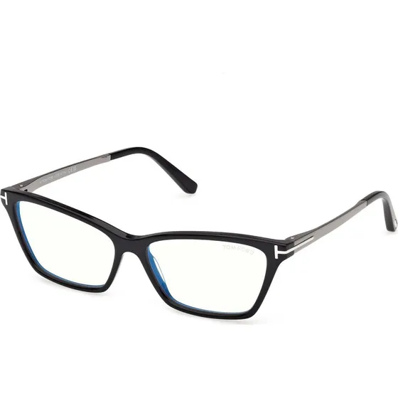 TOM FORD FT6135-B 005 Montatura Occhiali Vista Farfalla Nero