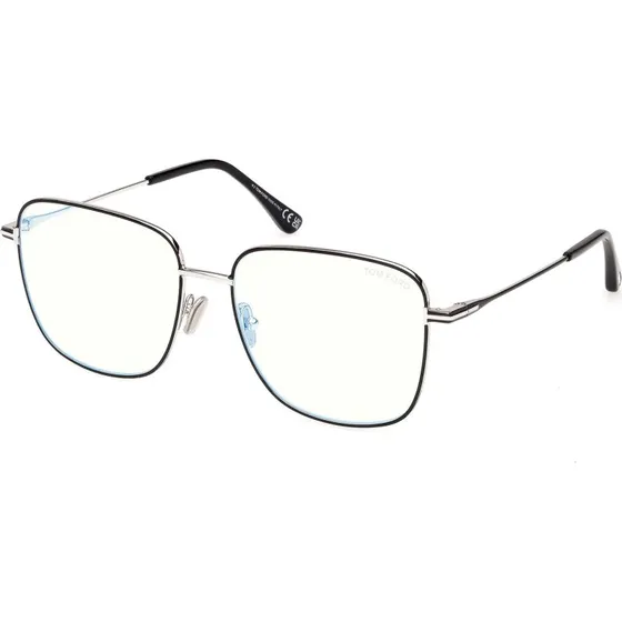 Tom Ford FT6136-B 005 Occhiali da Vista Donna in Metallo Nero