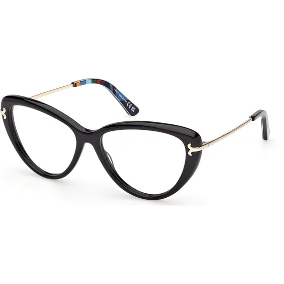 Emilio Pucci EP5279 Occhiali da Vista Acetato Nero Farfalla
