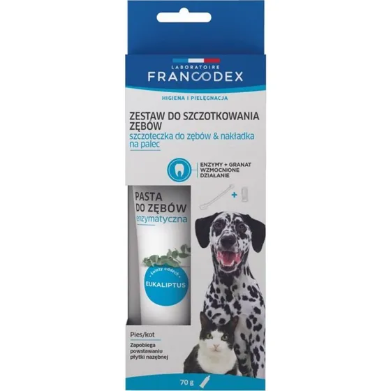 Francodex Set Spazzolino e Dentifricio 70g