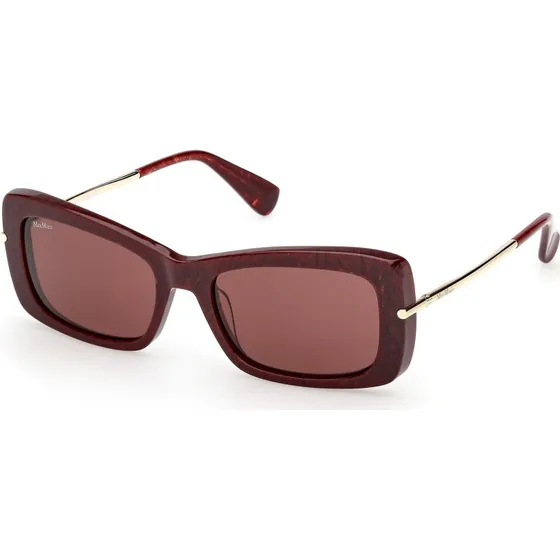 Max Mara MM0194 71S Occhiali da Sole Squadrati Bordeaux
