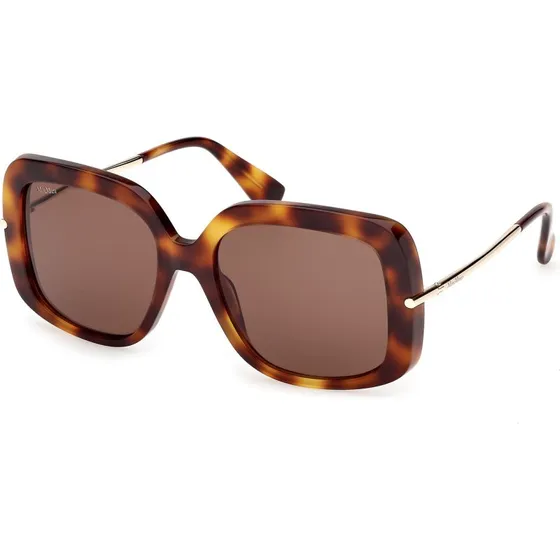 Max Mara MM0195 Occhiali da Sole Rotondi Acetato Havana