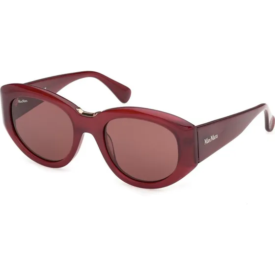 Max Mara MM0198 69S Occhiali da Sole Rotondi Bordeaux