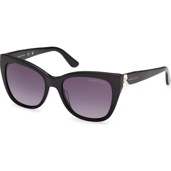 Guess by Marciano GM00040 01B Occhiali da Sole Squadrati in Acetato