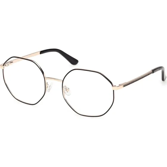 Guess GU50363 002 Occhiali da Vista Donna - Montatura Metallo Nera
