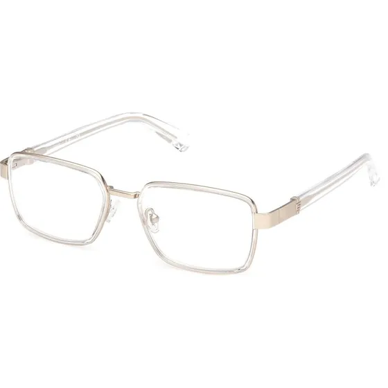 Guess GU50371 026 Montatura Occhiali Vista Uomo Metallo Trasparente