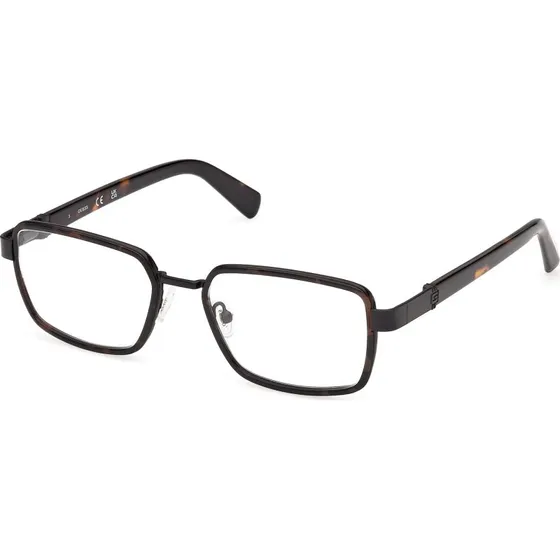 Guess GU50371 052 Occhiali da Vista Uomo Havana Squadrati