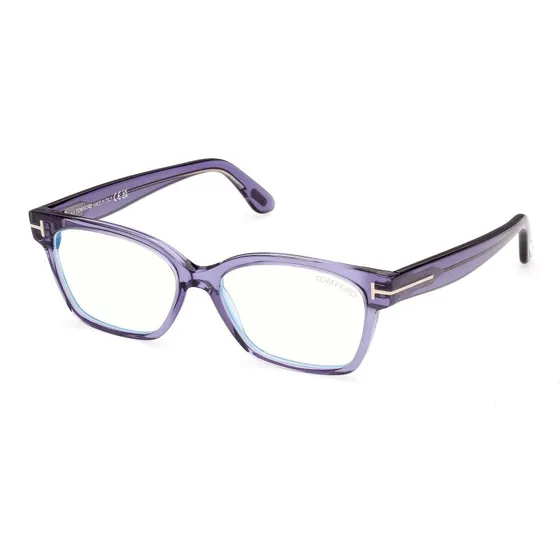 Tom Ford FT6171-B 78 Occhiali da Vista Donna Viola Squadrati