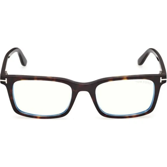 Tom Ford FT6175-B Blue Block Occhiali Da Vista Uomo Avana 53mm