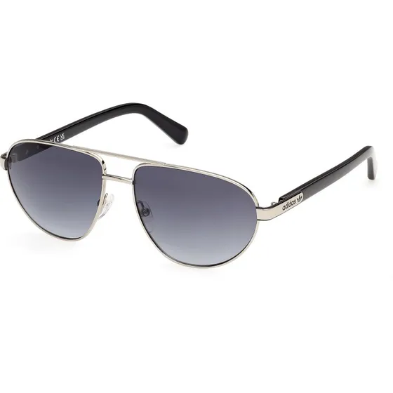 Adidas Sport OR0148 16B Occhiali da Sole Aviator Metallo Palladio