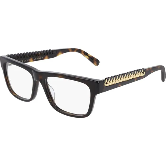 Stella McCartney SC0222O 002 Occhiali da Vista Acetato Havana Squadrati