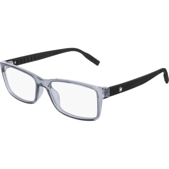 Montblanc MB0066O 003 Montatura da Vista Quadrata Grigia