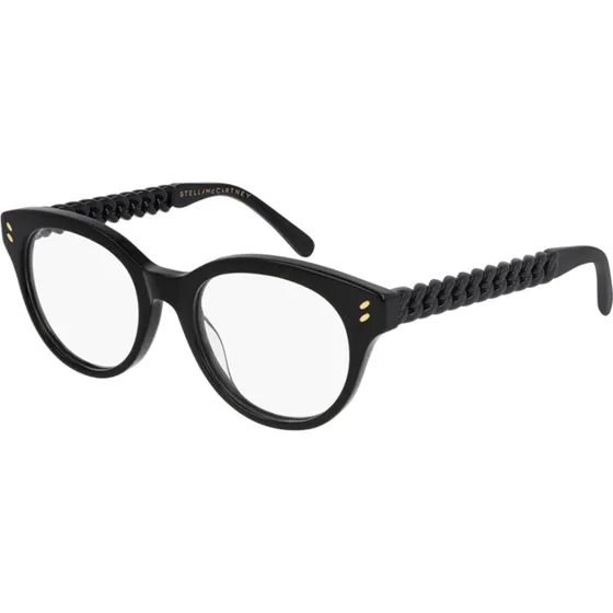 Stella McCartney SC0245O 001 Montature da Vista Rotonde Nere