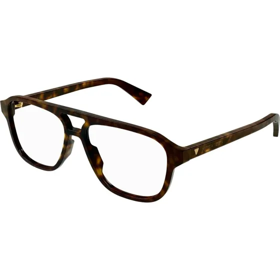 Bottega Veneta BV1294O 002 Montature Vista Pilot Havana