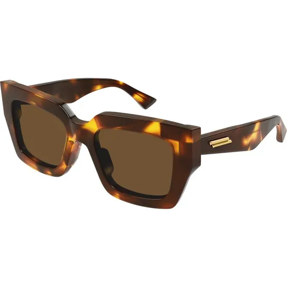 Bottega Veneta BV1212S 005 Occhiali da Sole Donna Acetato Havana