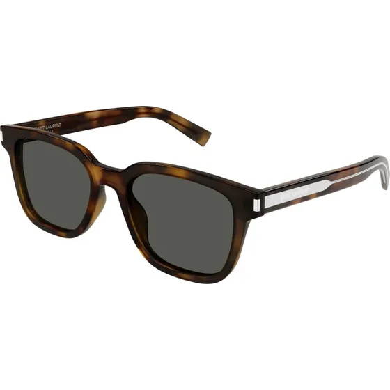Saint Laurent SL 711 003 Occhiali da Sole Quadrati Havana