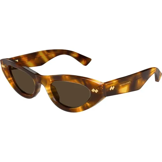 Bottega Veneta BV1350S Occhiali da Sole Cat Eye Havana