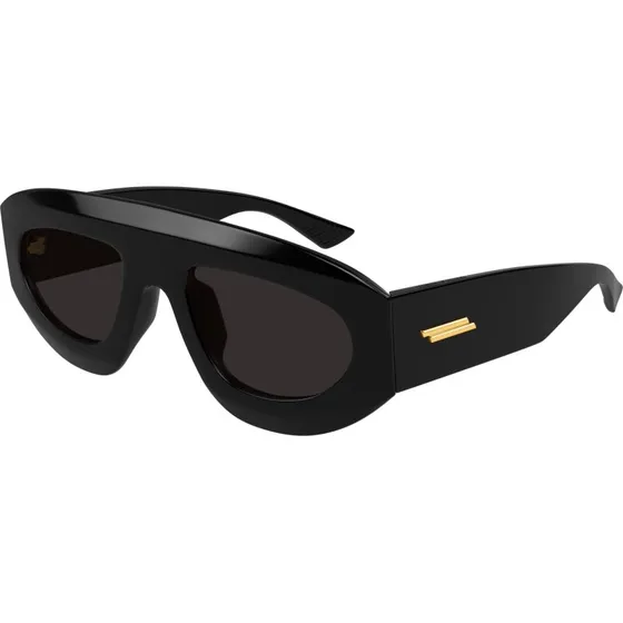 Bottega Veneta BV1358S 001 Occhiali da Sole Geometrici in Acetato
