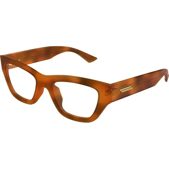 Bottega Veneta BV1360O 002 Montatura Occhiali da Vista Havana