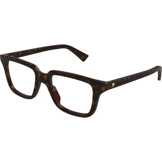 Bottega Veneta BV1365O 006 - Occhiali da Vista Squadrati Havana
