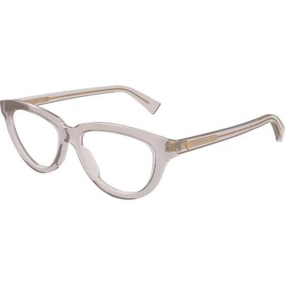 Bottega Veneta BV1366O 004 Montature Cat Eye Grigio Trasparente