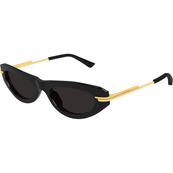 Bottega Veneta BV1368S 001 Occhiali da Sole Rotondi in Acetato