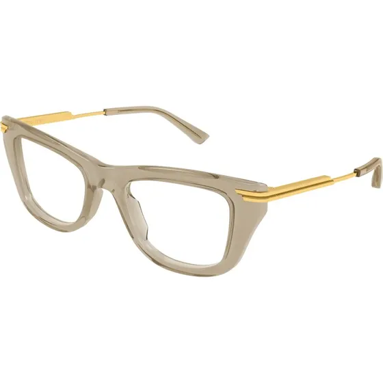 Bottega Veneta BV1370O 003 Occhiali da Vista Acetato Marrone