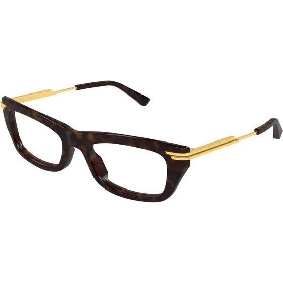 Bottega Veneta BV1371O 002 Montature da Vista Havana Squadrate