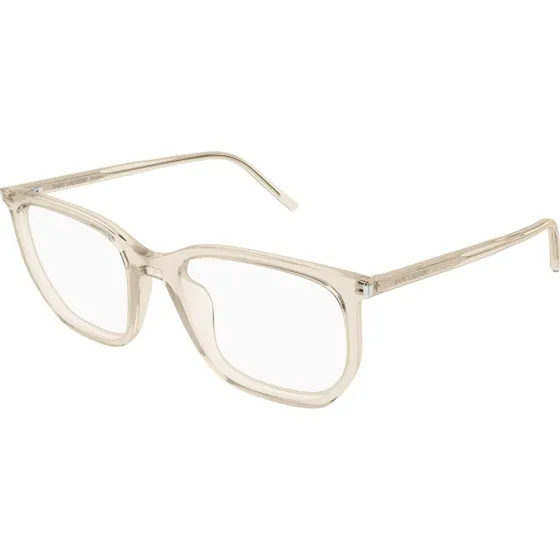 Saint Laurent SL 802 004 Montature da Vista Geometriche Beige