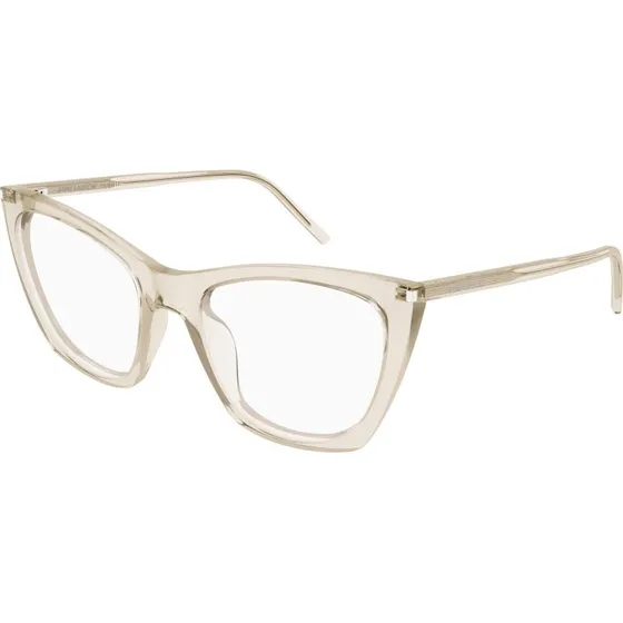 Saint Laurent SL 214 Kate Thin Montatura Cat Eye Beige