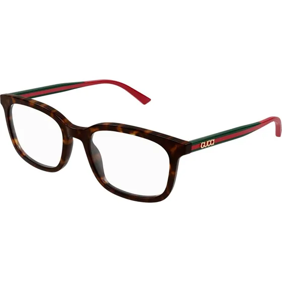 Gucci GG1928O 002 Montatura da Vista Squadrata Acetato Havana