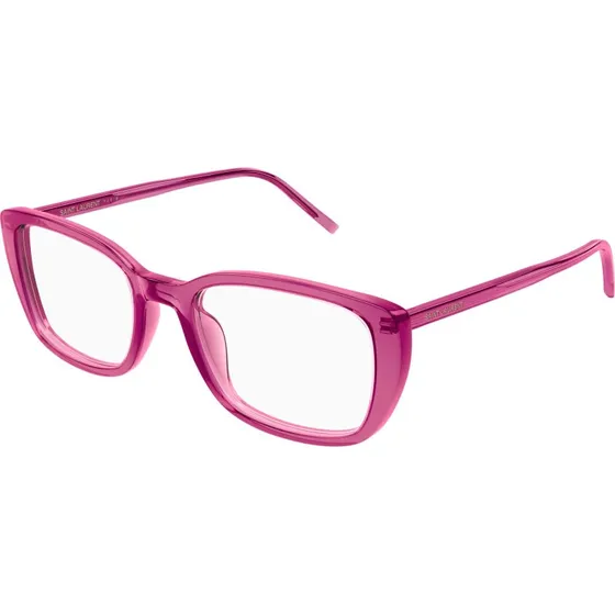 Saint Laurent SL 776 009 Montatura Occhiali da Vista Rosa Trasparente