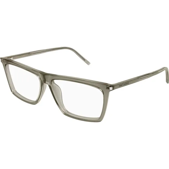 Saint Laurent SL 803 012 Montature da Vista Squadrate Marrone