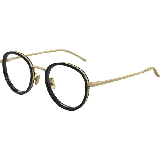 Bottega Veneta BV1428OA Montatura Occhiali Vista Titanio Bronzo