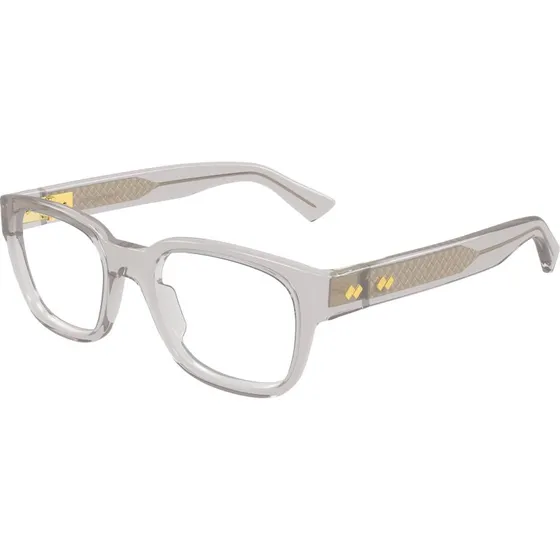 Bottega Veneta BV1403O 008: Montatura Vista Acetato Grigio Trasparente